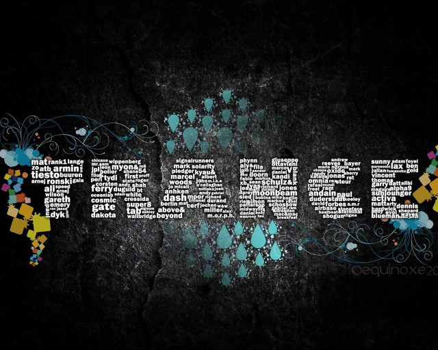 Trance black background colorful squares free wallpaper for desktop - medium preview image