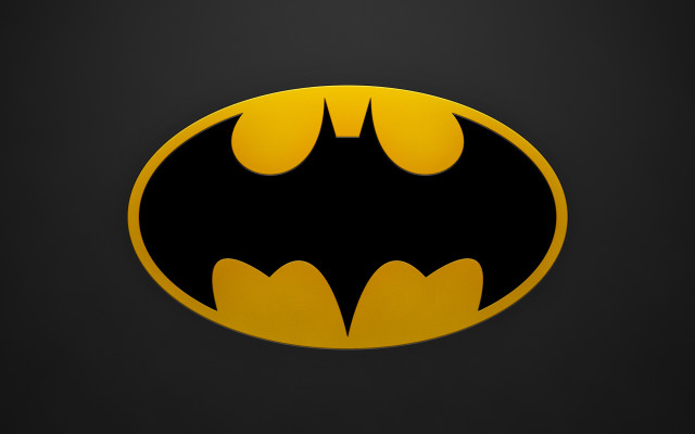 Batman symbol gothic night moon free wallpaper for desktop - medium preview image