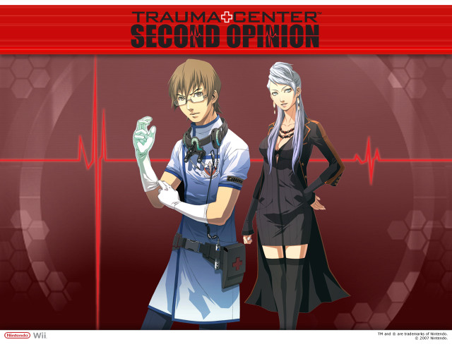 Anime couple red background standing free wallpaper for desktop - medium preview image