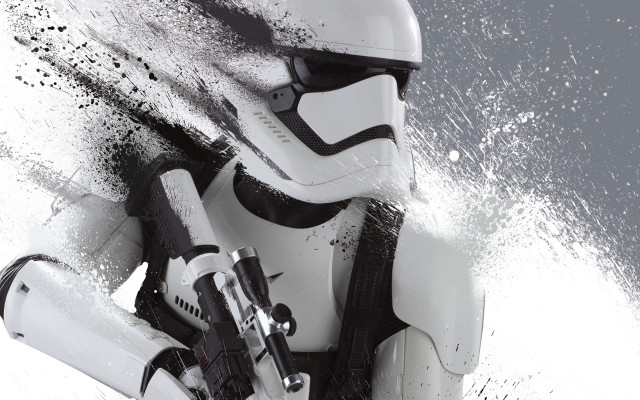 Stormtrooper water splash ambient occlusion free wallpaper for desktop - medium preview image