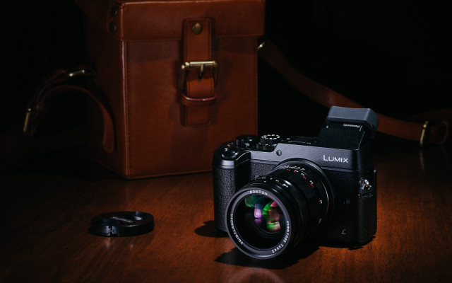 Camera brown bag table light #2 free wallpaper for desktop - medium preview image