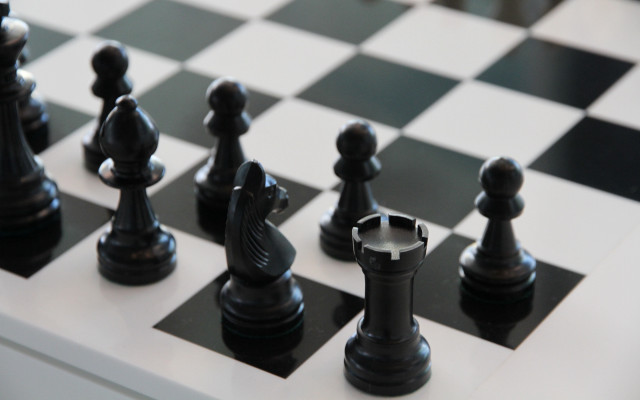 Chessboard blackwhite silverpawn abstract stockphoto free wallpaper for desktop - medium preview image