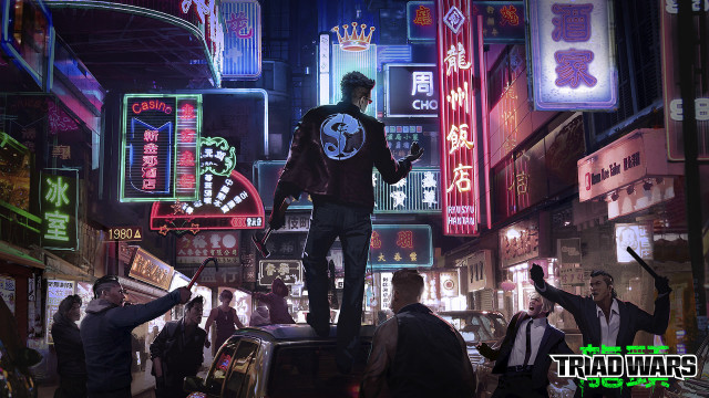 Man standing car city night free wallpaper for desktop - medium preview image