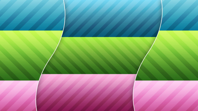 Colorful striped sunburst geometric abstract free wallpaper for desktop - medium preview image