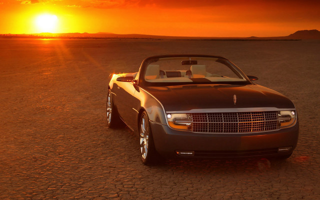 Convertible desert sunset dusk neoclassicism free wallpaper for desktop - medium preview image