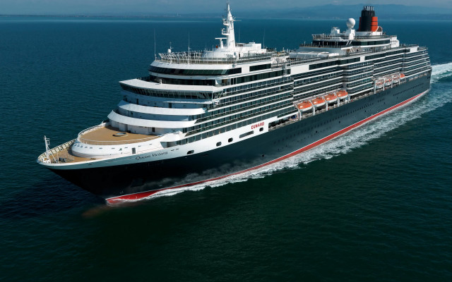 Cruise ship ocean sunny day #7 free wallpaper for desktop - medium preview image