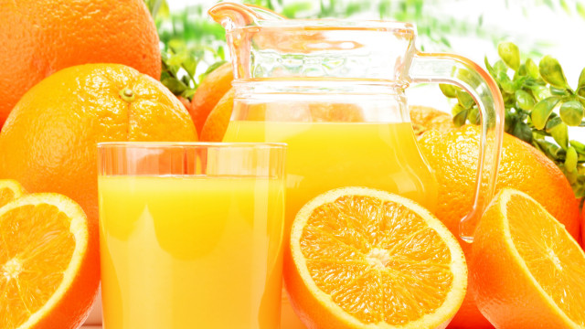 Orange juice pitcher glass oranges free wallpaper for desktop - medium preview image