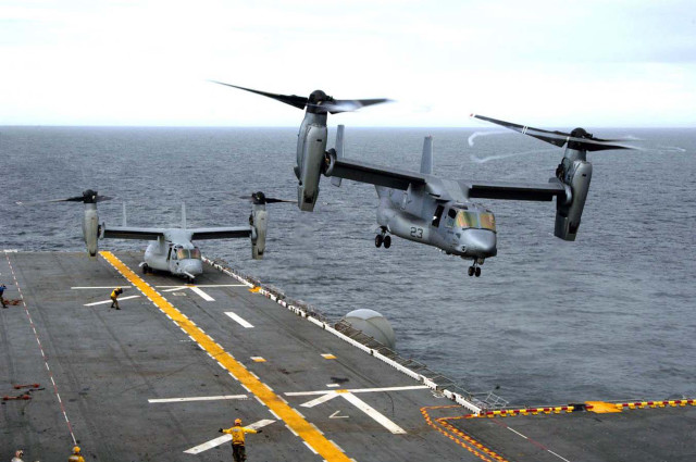 Navy aircraft flying ship ocean free wallpaper for desktop - medium preview image