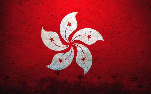 Red star flower flag moon free wallpaper for desktop - medium preview image