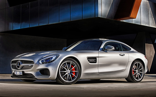 Silver mercedes sports car modern #2 free wallpaper for desktop - medium preview image