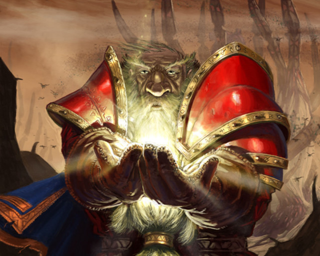 Wizard beard holding beard painting free wallpaper for desktop - medium preview image