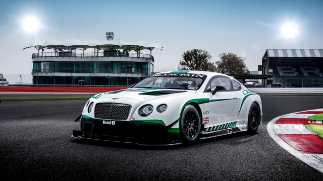 White green bentley race track free wallpaper for desktop - medium preview image