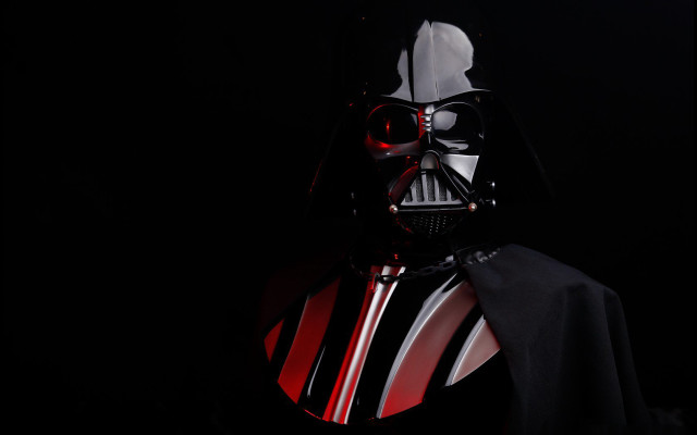 Darth vader mask red stripe free wallpaper for desktop - medium preview image