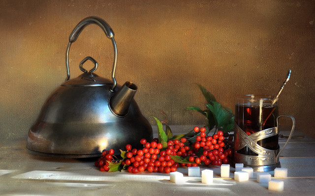 Tea kettle candles glass tea free wallpaper for desktop - medium preview image