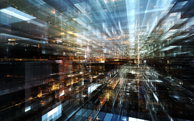 Cityscape night rain reflection tokyo free wallpaper for desktop - medium preview image