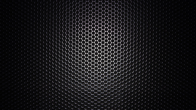 Black honeycomb starry night fence free wallpaper for desktop - medium preview image