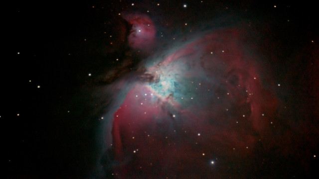 Star cluster space nebula astronaut free wallpaper for desktop - medium preview image