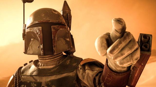 Star wars man gun sunset free wallpaper for desktop - medium preview image