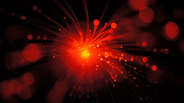 Red black burst light microscopic free wallpaper for desktop - medium preview image