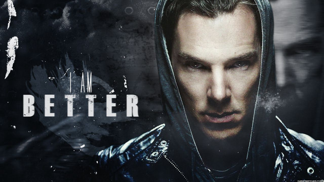 Man hooded jacket creepy look free wallpaper for desktop - medium preview image