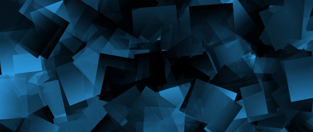 Blue abstract squares geometric cubist free wallpaper for desktop - medium preview image