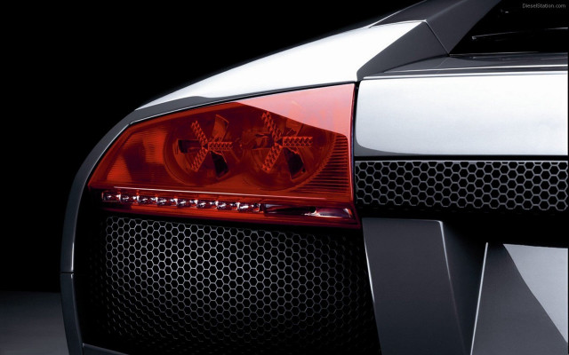 Car tail light grill photorealistic free wallpaper for desktop - medium preview image