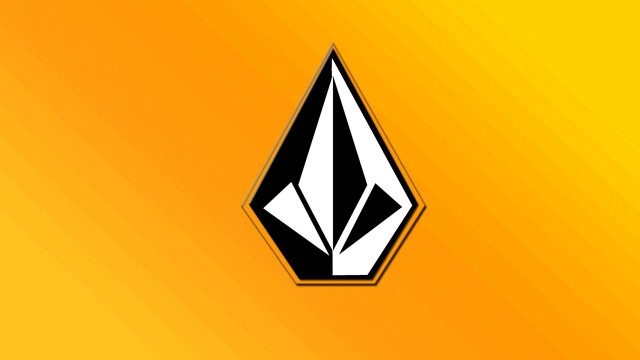 Black white diamond logo yellow free wallpaper for desktop - medium preview image