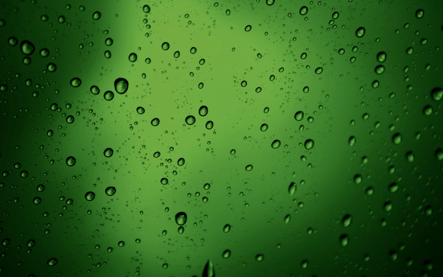 Green water drops holography underwater free wallpaper for desktop - medium preview image