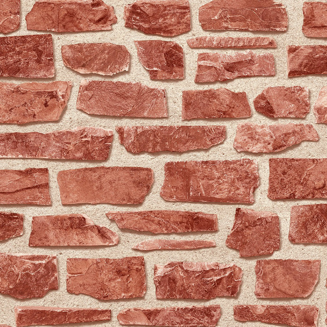 Red brick wall white background free wallpaper for tablet - medium preview image