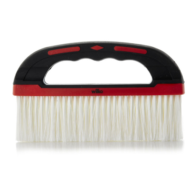 White black brush red trim free wallpaper for tablet - medium preview image