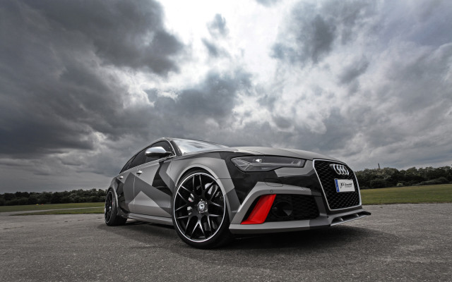 Car cloudy sky road red free wallpaper for desktop - medium preview image