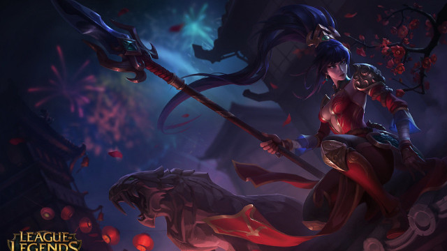 Woman horse demon sword armor free wallpaper for desktop - medium preview image