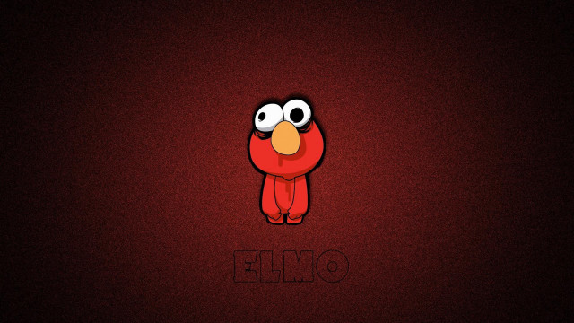 Red bird big eyes frown #2 free wallpaper for desktop - medium preview image