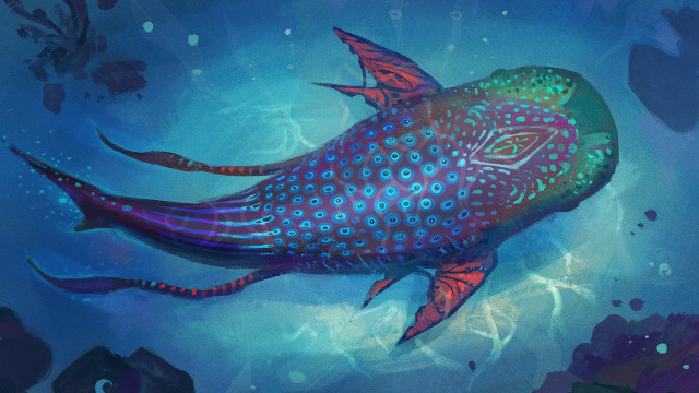 Fish bubble bioluminescence androidjones underwater free wallpaper for desktop - medium preview image