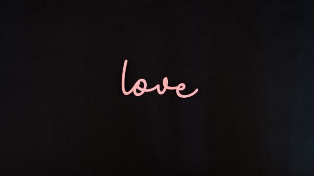 Black pink love edward ruscha free wallpaper for desktop - medium preview image
