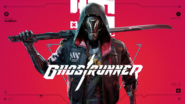 Dishrunner cyberpunk helmet sword red free wallpaper for desktop - medium preview image