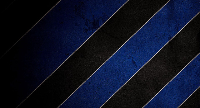 Black blue striped wallpaper clock free wallpaper for desktop - medium preview image