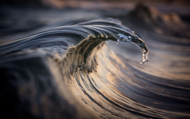 Wave water drop cloud ocean free wallpaper for desktop - medium preview image