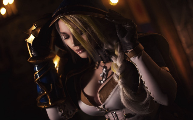 Aramenta diathne vail blonde braid free wallpaper for desktop - medium preview image