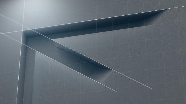 Long thin object shadow bauhaus free wallpaper for desktop - medium preview image