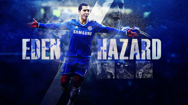Soccer player celebration eden hazard free wallpaper for desktop - medium preview image