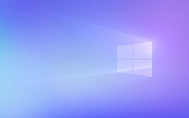 Blue purple window light anamorphic free wallpaper for desktop - medium preview image