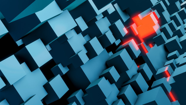 Red cross geometric abstract background free wallpaper for desktop - medium preview image