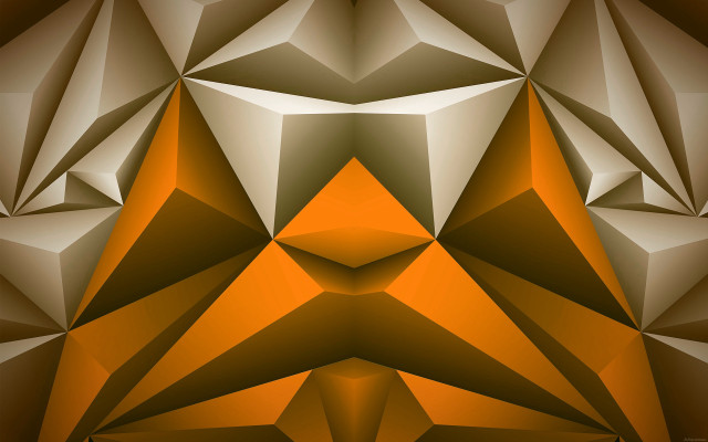 Abstract brown white triangle generative free wallpaper for desktop - medium preview image