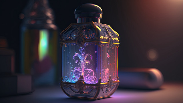 Colorful lantern table book lighter free wallpaper for desktop - medium preview image