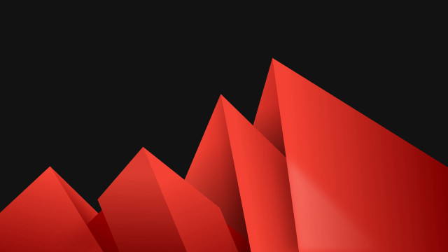 Red black triangle abstract geometry free wallpaper for desktop - medium preview image