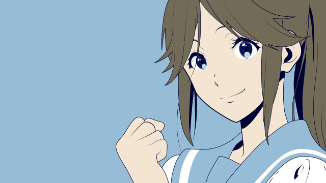 Chizuko yoshida clock smile school free wallpaper for desktop - medium preview image