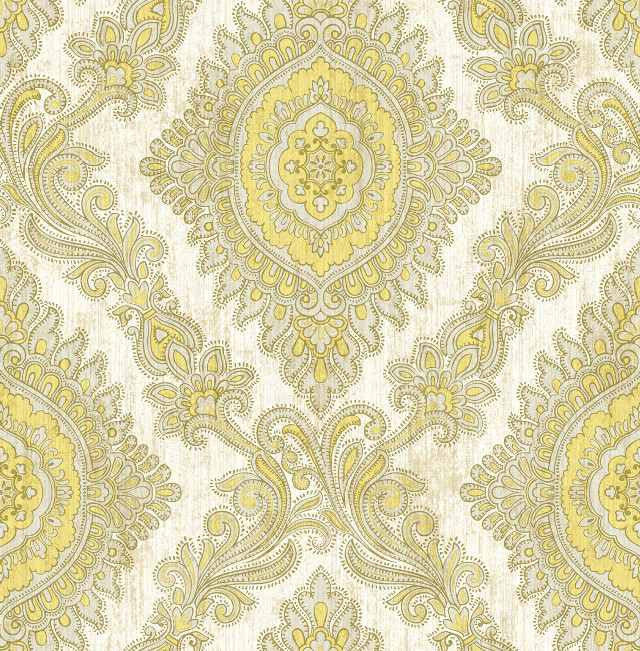 Yellow white wallpaper pattern background free wallpaper for tablet - medium preview image