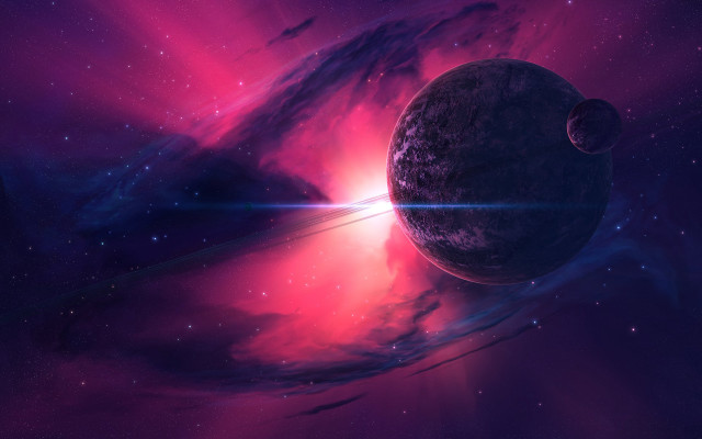 Space planet star bright light #8 free wallpaper for desktop - medium preview image