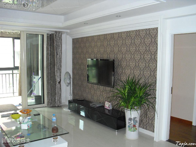 Living room flat screen tv free wallpaper for desktop - medium preview image